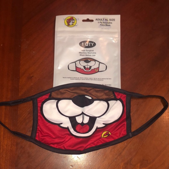 BUC-EE'S | Accessories | Nwt Bucees Adult Xl Face Mask Machine Washable ...